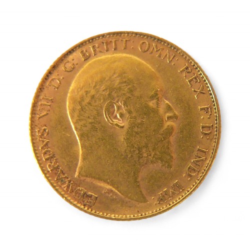 106 - An Edward VII gold half sovereign, 1903.