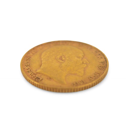 106 - An Edward VII gold half sovereign, 1903.