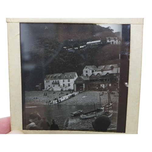 217 - Ephemera: Stereoscope cards, postcards of churches, and three photo albums. (1 box)