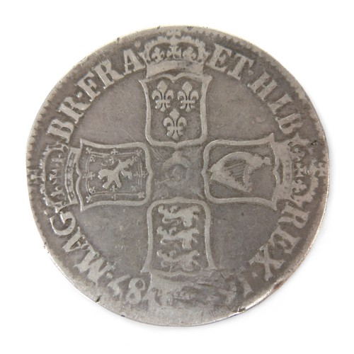 115 - A James II 1687 Tertio crown, 29.3g.