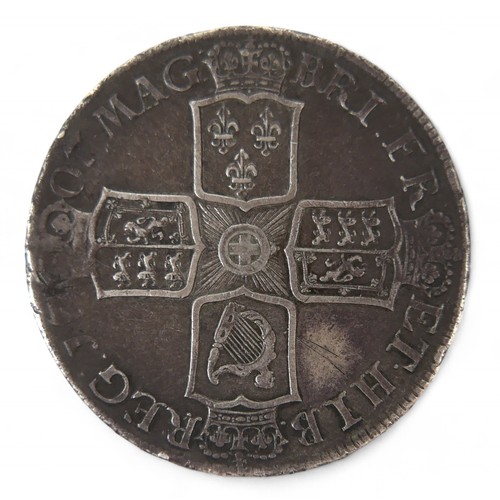 126 - A Queen Anne 1707 Edinburgh sexto, 29.8g.