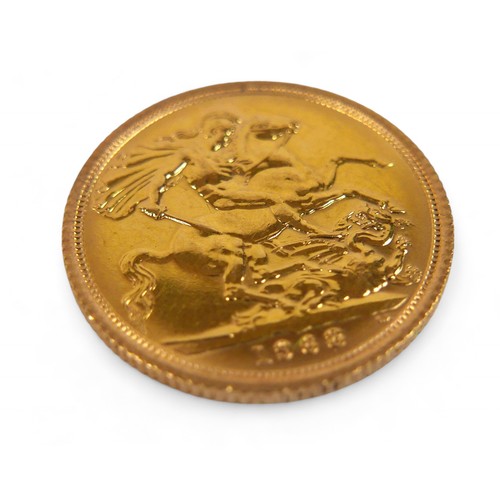 120 - An Elizabeth II gold sovereign, 1968.