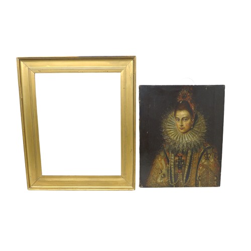 303 - Continental School (19th century): A half length portrait of Isabella Clara Eugenia the Archduchess ... 