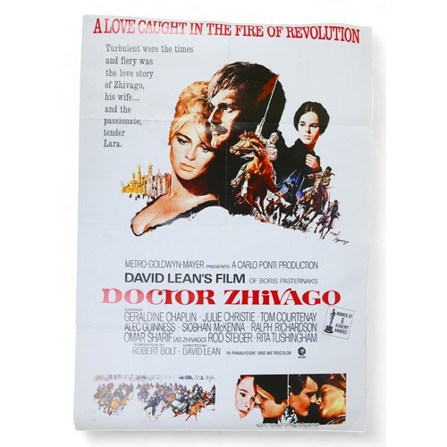 201 - Two film posters, Doctor Zhivago and North by Northwest, both 59 by 83cm, and both published by The ... 