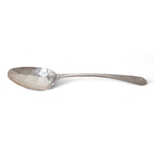 78 - A group of Georgian and later silver, including a George III teaspoon, George Gray, a milk jug, Lond... 