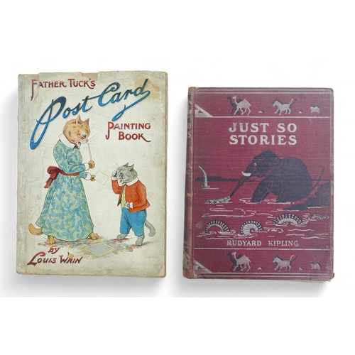 186 - Rudyard Kipling, 'Just So Stories for Little Children', hardback Macmillan and Co 1902, together wit... 