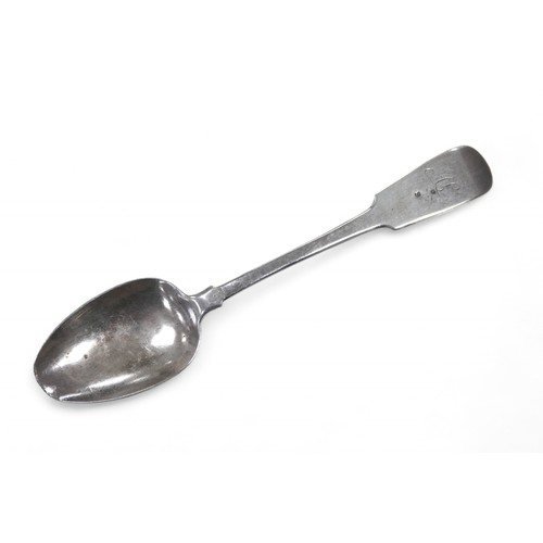 84 - A collection of 19th century and later British silver, including a George IV Irish silver teaspoon, ... 