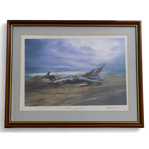 222A - Mark Rondot (Canadian, 20th/21st century): two limited edition aviation prints, comprising 'Gauntlet... 