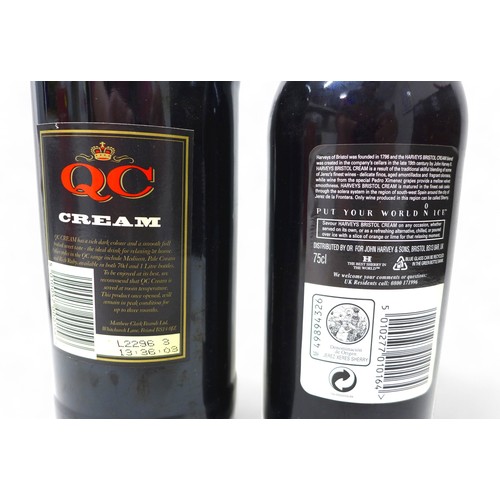 264 - Four bottles of wine / spirits, to include Alexx Cognac V./S Silver (Ukrainian Tavria) in tube, boxe... 