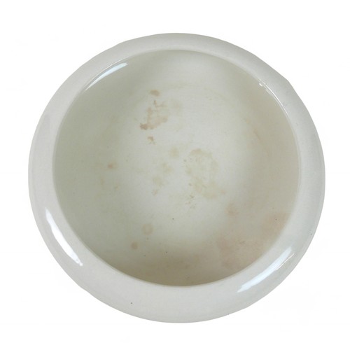 165 - A Chinese white glazed bowl, 30 by 8cm high.