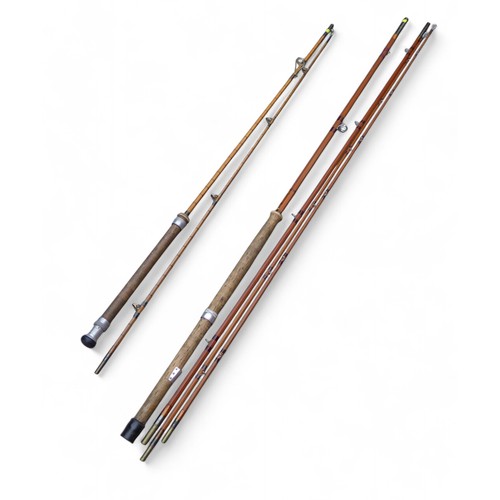 270 - Fishing: Two J S Sharpe of Aberdeen split cane fly fishing rods (includes one 4-piece The Aberdeen i... 