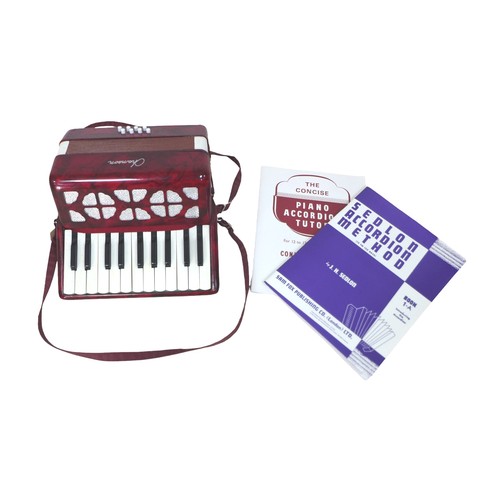 255 - Three Chamson bass piano accordions, one 8x bass piano accordion, one 12 bass piano accordion in cas... 