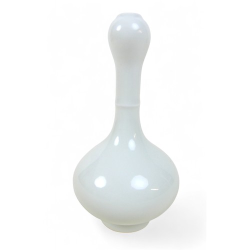 150 - A Chinese white glaze water dropper/sprinkler vase, 7.5cm diameter by 14.5cm high.