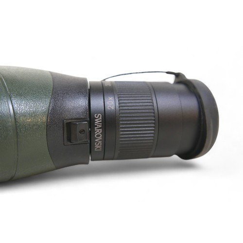 226 - A Swarovski ATS 65 HD telescope with 20-60x zoom lens, with protective outer case and backpack.