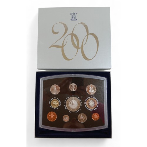 123 - A collection of proof coins and sets, to include 1997 United States Mint premier silver proof set. (... 