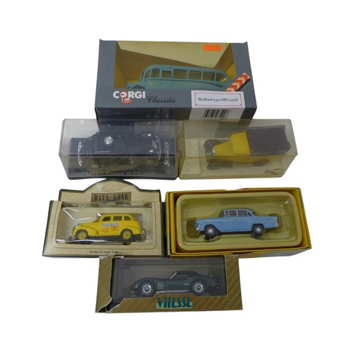 234 - A collection of twenty nine die cast vehicles, all boxed except one. (29)