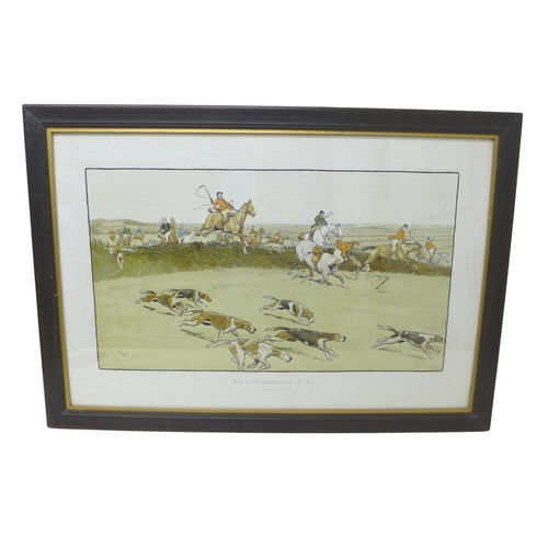 202 - After Cecil Charles Windsor Aldin RBA (British, 1870-1935): a set of six 'Cottesbrooke Hunt' prints,... 