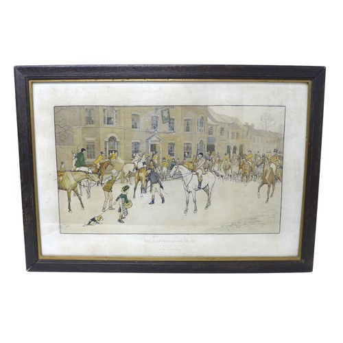 202 - After Cecil Charles Windsor Aldin RBA (British, 1870-1935): a set of six 'Cottesbrooke Hunt' prints,... 