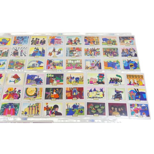 140 - A complete collection of sixty six Beatles Yellow Submarine collectors cards, by Anglo Confectionery... 