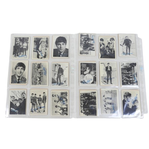 139 - A collection of fifty Beatles Nems Enterprises Ltd cards, some duplicates. (50)