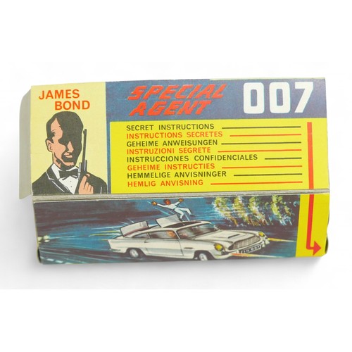 170 - A Corgi Toys die-cast model 261 'Special Agent 007 James Bond's Aston Martin D.B.5', with instructio... 