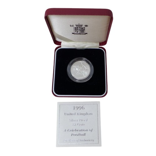 33 - A collection of Royal Mint silver proof coin sets, including a 2006 Queen Elizabeth Eightieth Silver... 