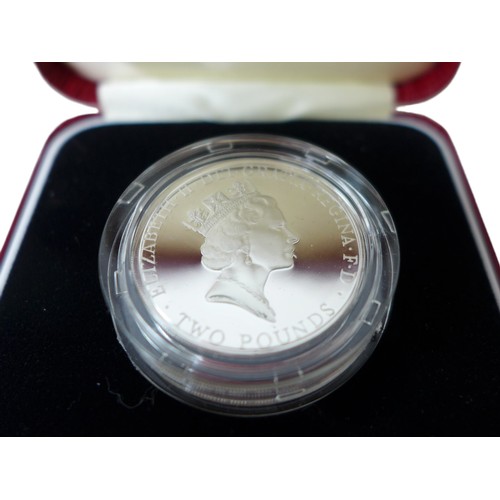 33 - A collection of Royal Mint silver proof coin sets, including a 2006 Queen Elizabeth Eightieth Silver... 