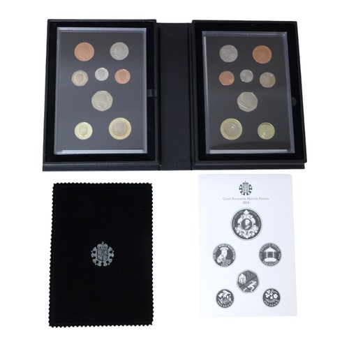 12 - Two Royal Mint proof coin sets, comprising 2013 and 2014 United Kingdom Collector sets, both with pr... 