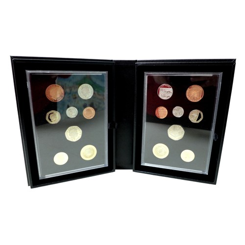 12 - Two Royal Mint proof coin sets, comprising 2013 and 2014 United Kingdom Collector sets, both with pr... 