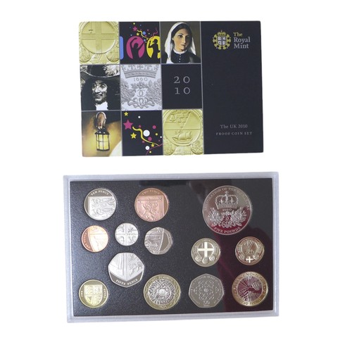 31 - Six Royal Mint United Kingdom proof coin sets, comprising sets for 2006, 2008, 2009, 2010, 2011 and ... 