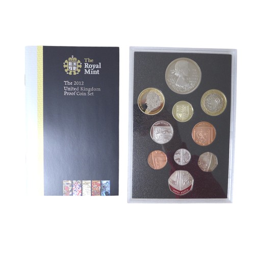 31 - Six Royal Mint United Kingdom proof coin sets, comprising sets for 2006, 2008, 2009, 2010, 2011 and ... 