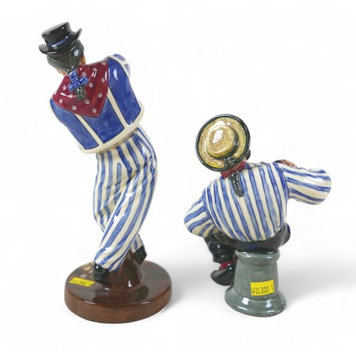 181 - Two Royal Doulton figures, modelled as 'The Hornpipe', HN2161, and 'Jolly Sailor', HN2172. (2)