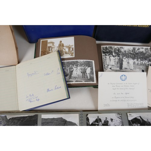 152 - An extensive collection of photographs, letters and ephemera formerly the property of Robert Edwin A... 