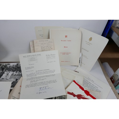 152 - An extensive collection of photographs, letters and ephemera formerly the property of Robert Edwin A... 