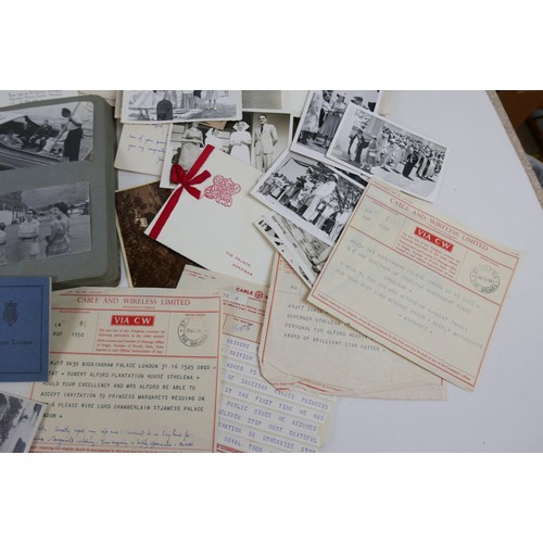 152 - An extensive collection of photographs, letters and ephemera formerly the property of Robert Edwin A... 