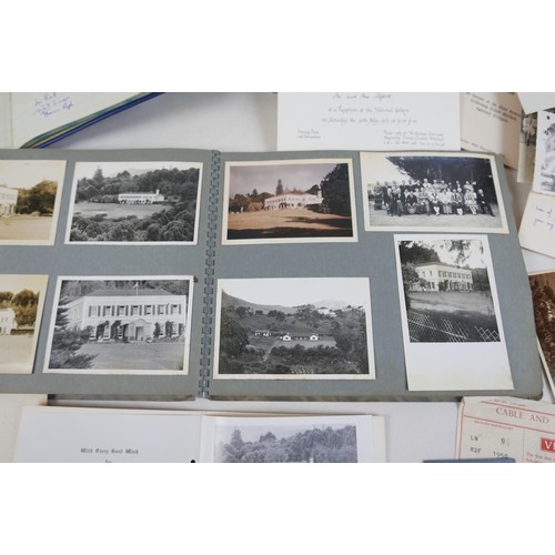 152 - An extensive collection of photographs, letters and ephemera formerly the property of Robert Edwin A... 