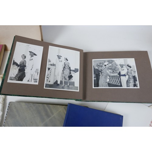 152 - An extensive collection of photographs, letters and ephemera formerly the property of Robert Edwin A... 