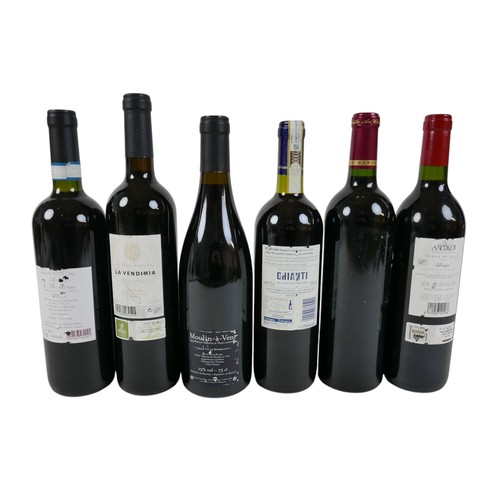 170 - Eleven bottles of red wine, including Nero D'Avola 2007, Coto de Imaz Rioja 2014, all sealed.(11)