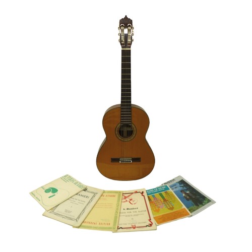 191 - An Aranjuez six string guitar, 1979 no 56-U-37, with hard carry case.