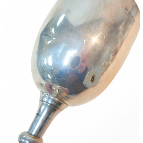 19 - A George V silver goblet trophy, with presentation inscription '1920 Presented by T. W. Mays & Sons ... 