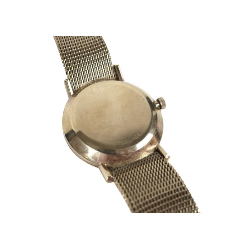 117 - A vintage Omega De Ville Automatic 9ct gold gentleman's wristwatch, circa 1975, circular dial with b... 