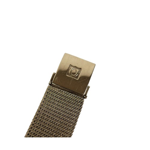 117 - A vintage Omega De Ville Automatic 9ct gold gentleman's wristwatch, circa 1975, circular dial with b... 