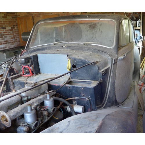 1 - A 1949 Jaguar Mark V 2.5 litre four door saloon car for restoration, registration KKD 737, with 7557... 