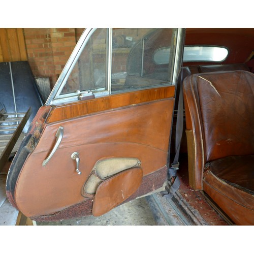 1 - A 1949 Jaguar Mark V 2.5 litre four door saloon car for restoration, registration KKD 737, with 7557... 