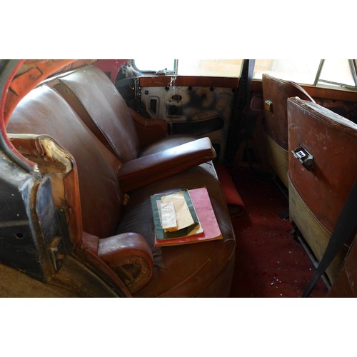 1 - A 1949 Jaguar Mark V 2.5 litre four door saloon car for restoration, registration KKD 737, with 7557... 