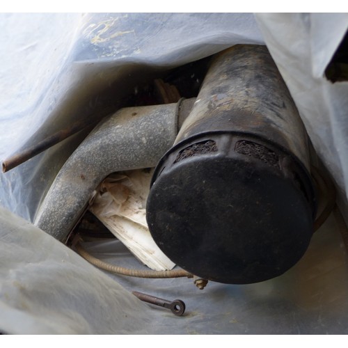 1 - A 1949 Jaguar Mark V 2.5 litre four door saloon car for restoration, registration KKD 737, with 7557... 