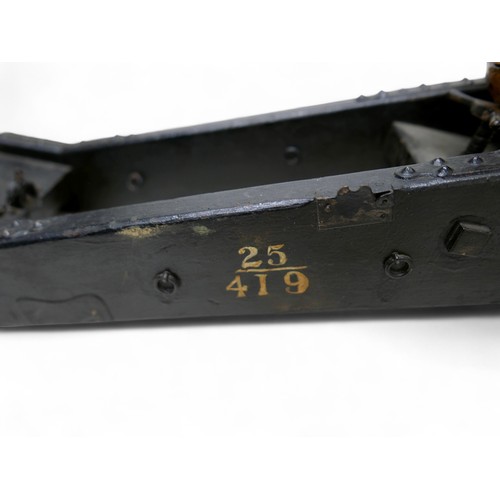 351 - A Fine Bronze East India Company Model Of A 24-Pounder Cannon Dated Of tapering multi-stage form wit... 