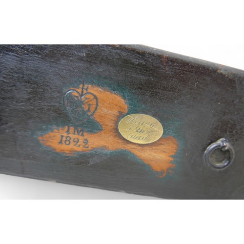 351 - A Fine Bronze East India Company Model Of A 24-Pounder Cannon Dated Of tapering multi-stage form wit... 