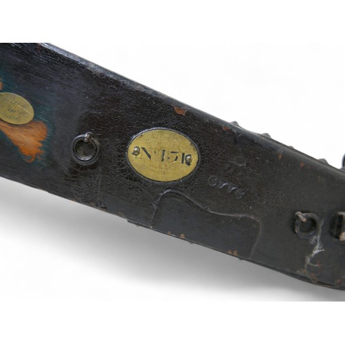 351 - A Fine Bronze East India Company Model Of A 24-Pounder Cannon Dated Of tapering multi-stage form wit... 