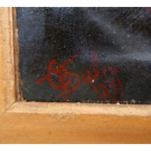 340 - Charles Thomas Bale (British, 1855-1925): still life with dead game and fruit, signed and dated 1893... 